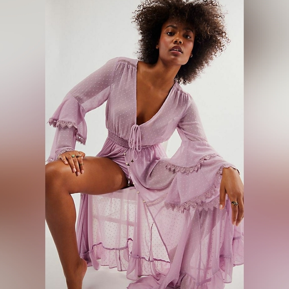 Free People Daisy Maxi Bodysuit, XS - Picture 2 of 7